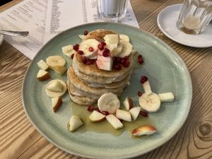 pancake stack  at Kurt Der Kaffeeröster in Bonn