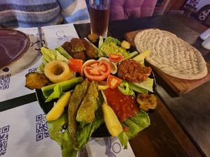Vegan starter at Cozy Alanya in Alanya