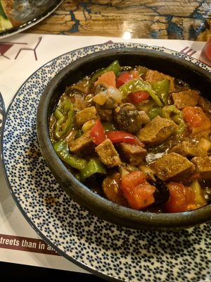 vegan osmanish - comes with rice at Cozy Alanya in Alanya