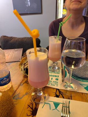 Strawberry milkshake at Cozy Alanya in Alanya