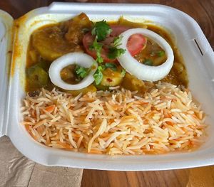 Aloo tarkari  at Chapati Beta - The Garage Food Hall in Indianapolis