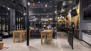 Inside at Living Room Theaters in Indianapolis