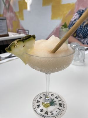 Frosty fruit Margarita  at Chimichangas in Bulli