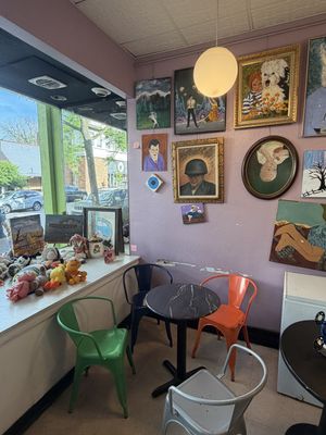 interior!  at Sparky's Homemade Ice Cream in Columbia