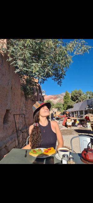 The view!❤️‍🔥 at Logros Café in Jujuy