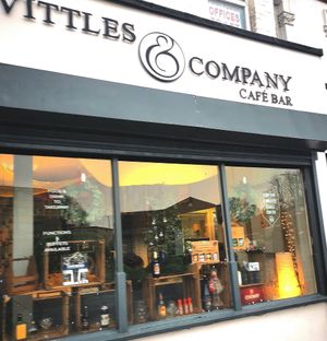 The frontage at Vittles & Company in Grimsby