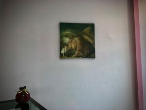 Little Bear artwork inside.  at Little Bear in Pireas