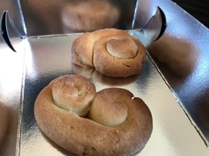 Easter cookies! at Little Bear in Pireas