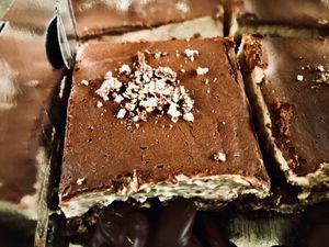 Brownie tiramisu at Little Bear in Pireas