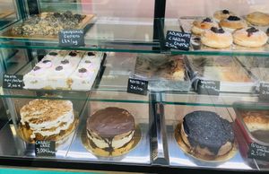 Sweets case on Monday! at Little Bear in Pireas