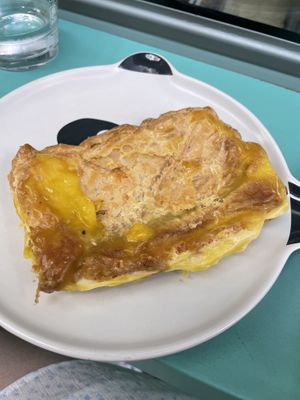 “Cheese” savoury slice   at Little Bear in Pireas