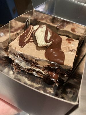 ‘Nutella’ cake  at Little Bear in Pireas