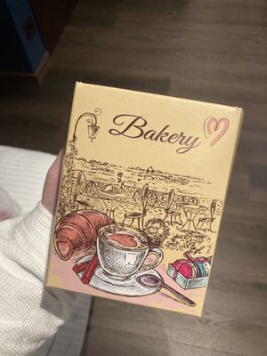 Cute box to takeaway  at Little Bear in Pireas