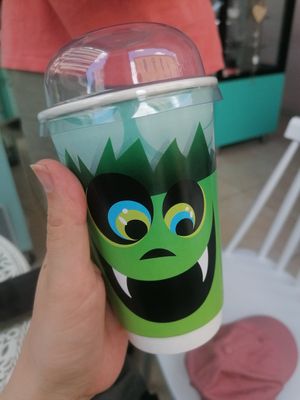 Iced chocolate at Little Bear in Pireas