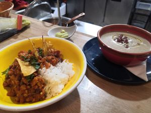 dish of the day at Cafe Macondo in Mallorca