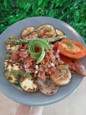 Menu today at Cafe Macondo in Mallorca