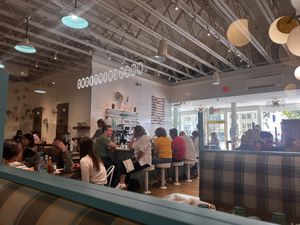 Great inside seating  at Millers in Charleston