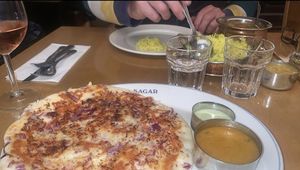 Uthappams at Sagar Vegan & Vegetarian Restaurant - Covent Garden in London