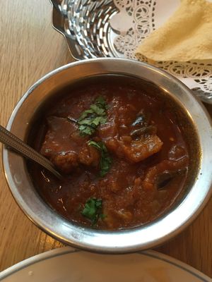 Aubergine   at Sagar Vegan & Vegetarian Restaurant - Covent Garden in London