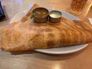 Dosa  at Sagar Vegan & Vegetarian Restaurant - Covent Garden in London
