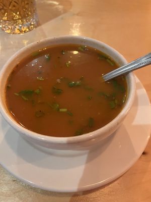 Spicy soup   at Sagar Vegan & Vegetarian Restaurant - Covent Garden in London