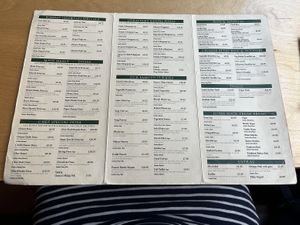 Menu  at Sagar Vegan & Vegetarian Restaurant - Covent Garden in London