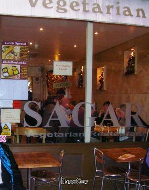 External view at Sagar Vegan & Vegetarian Restaurant - Covent Garden in London