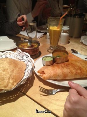 Dosas! at Sagar Vegan & Vegetarian Restaurant - Covent Garden in London