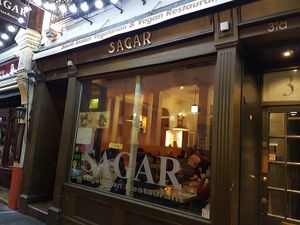 front at Sagar Vegan & Vegetarian Restaurant - Covent Garden in London