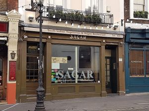 front at Sagar Vegan & Vegetarian Restaurant - Covent Garden in London