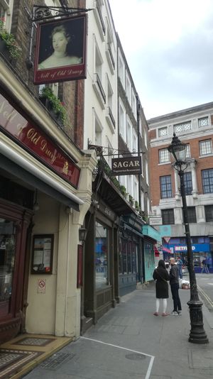 Outisde at Sagar Vegan & Vegetarian Restaurant - Covent Garden in London