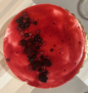 Vegan cheesecake ai frutti di bosco   at Dolci Tentazioni in Deruta