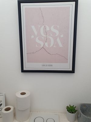 Und auch Tolle Toiletten at Mint in Rutesheim