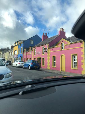 Outside  at Ownies Bar and Bistro in Carrickfergus