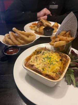 Vegan Lasagna  at Ownies Bar and Bistro in Carrickfergus