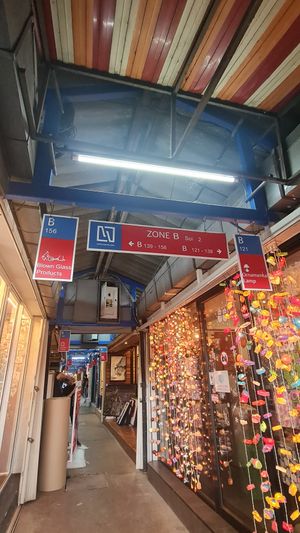 Look for this zone in Chatuchak market at ThaiVetro in Bangkok