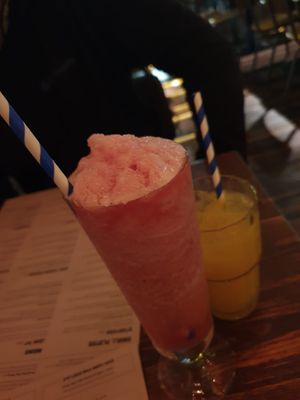 Watermelon slush   at Turtle Bay in Blackburn