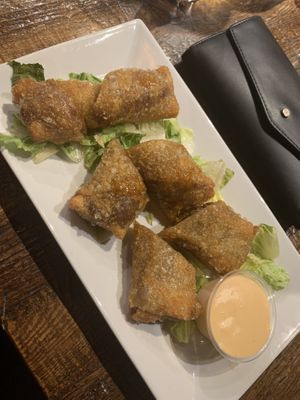 Impossible Popper Rolls 😋 SO GOOOOOD!  at Chatty Monks Brewing Company in Reading