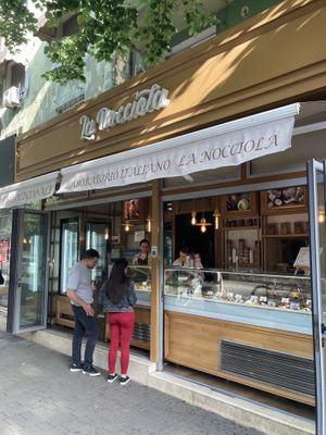   at La Nocciola in Tirana