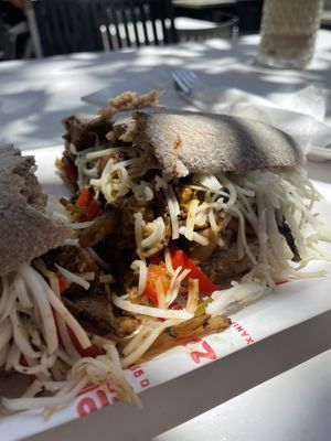   at Mozzarella Pit Stop in Crete