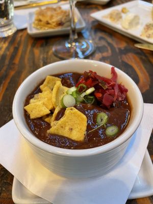 Soup  at Pimiento Tea Room in Holly Springs