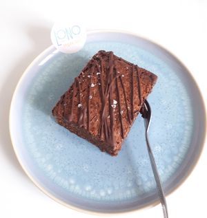 Veganer Brownie 🌱🙌 at LONO in Munich