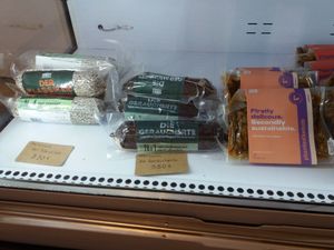 Vegan meat at LONO in Munich