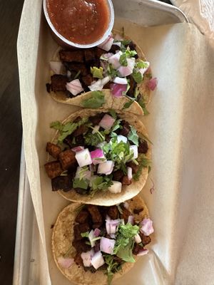 Sweet potato tacos   at Jennie's Boxcar in East Moline