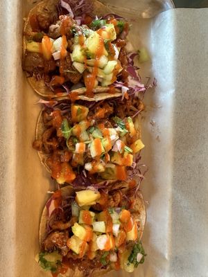 Cauliflower tacos  at Jennie's Boxcar in East Moline