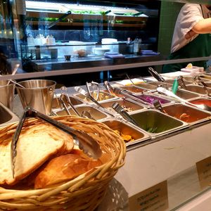 bread is vegan at Pig in the Garden - Gwanghwamun in Seoul