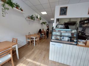 Inside at Mama Earth - Vegan Bistro in Gyor