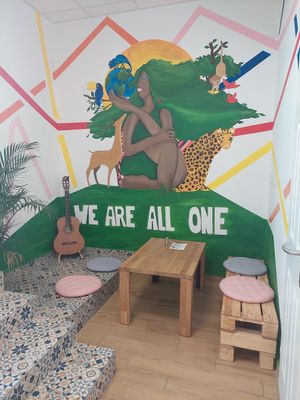 Inside at Mama Earth - Vegan Bistro in Gyor