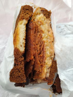 Reuben....nom nom nom at Ben & Esther's Vegan Jewish Deli in Portland