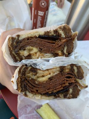 Reuben  at Ben & Esther's Vegan Jewish Deli in Portland